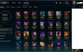 Conta de lol OURO ( otimo preço )