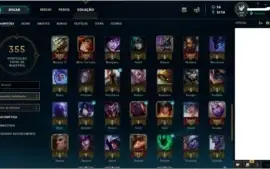 Conta de lol OURO ( otimo preço )