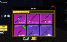 Vendo essa conta de blox fruit, level max com Yama e budhaa