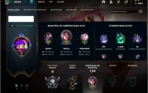 Conta prata 3 com 50 champs e 35 skins +1 Prestigio da Fiora