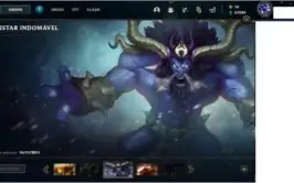 CONTA RARA LVL 329 286 SKINS LOL