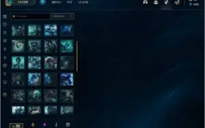 Conta Platina 4 57 champ 29 skins
