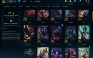Conta Platina 4 57 champ 29 skins