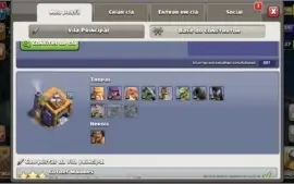 conta cv 13 clash of clans com royale nvl 10 top