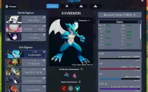 Conta Digimon Super Rumble-Omnimon,Lilithmon e RosemonBurstM