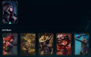 Conta League of Legends Full Acesso - 66 Champs e 47 Skins