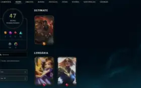 Conta League of Legends Full Acesso - 66 Champs e 47 Skins