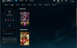 Conta Diamante 4 no League of Legends