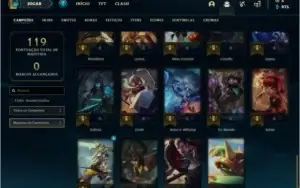 Conta Diamante 4 no League of Legends
