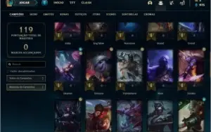 Conta Diamante 4 no League of Legends