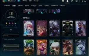 Conta Diamante 4 no League of Legends