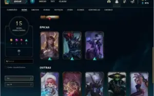 Conta Diamante 4 no League of Legends