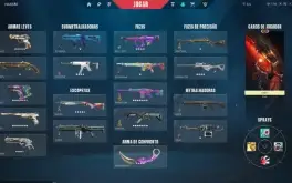 Conta valorant, 3 passes de elite, várias skins, Dima 2