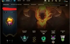Conta Platina I ganhando 28 de PDL