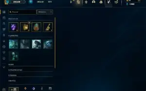 Ouro 4 com 30  Champs e 9 Skins + 5 Espolios
