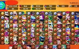 Conta Brawl Star rara com skins exclusivas e passe
