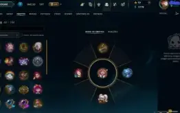 Conta Bronze - 65 Skins - 132 Campeões