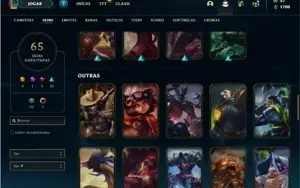 Conta Platina 2 com 95 Champs e 65 Skins