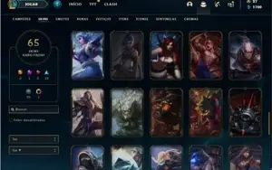 Conta Platina 2 com 95 Champs e 65 Skins