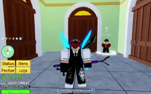 CONTA BLOX FRUITS COM 2 ESPAÇOS DE FRUTA E MT MAIS!!!!!