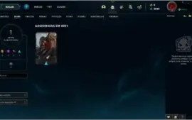 Conta LoL, Platina ll, 70% de Win Rate