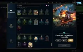 conta LOL focada em TFT