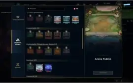 conta LOL focada em TFT