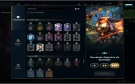 conta LOL focada em TFT