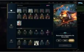 conta LOL focada em TFT