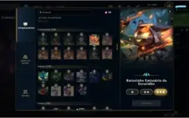 conta LOL focada em TFT