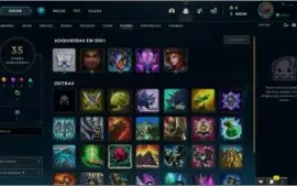 Conta LOL - Diamante IV, 58% de WR(E-MAIL NÃO VERIFICADO)