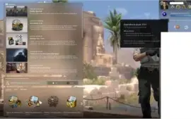 CONTA CS:GO COM PRIME MEDALHA 5 ANOS DE SERVIÇO