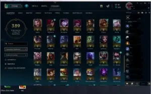 Conta lol LVL 113 com 101 Champions e 28 Skins(BordaPlatina)