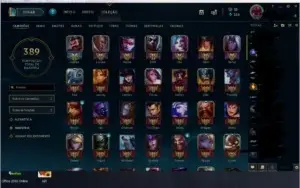 Conta lol LVL 113 com 101 Champions e 28 Skins(BordaPlatina)