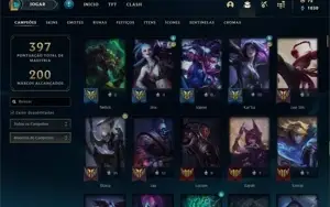 CONTA LEAGUE OF LEGENDS 2011