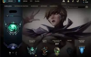 CONTA LEAGUE OF LEGENDS 2011