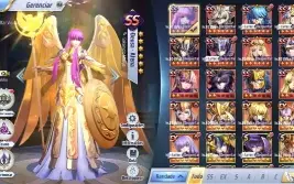 Conta Saint Seiya A88 - Lv.70 (1400 Gemas, 43 livros)
