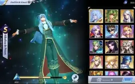 Conta Saint Seiya A88 - Lv.70 (1400 Gemas, 43 livros)