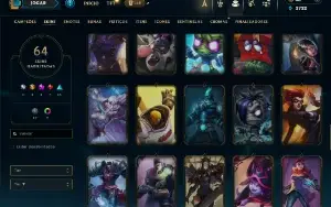 Conta De League Of Leagends/Full Acesso/ Espolio Recheado