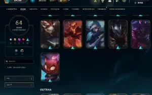 Conta De League Of Leagends/Full Acesso/ Espolio Recheado