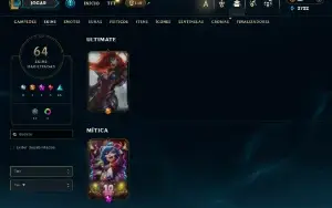 Conta De League Of Leagends/Full Acesso/ Espolio Recheado
