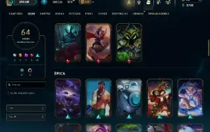 Conta De League Of Leagends/Full Acesso/ Espolio Recheado