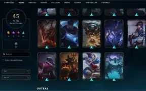Conta Main Yasuo Caindo Com Plat 2 Menos 45 Skins