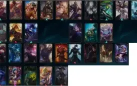 CONTA LOL 117 CHAMPIONS