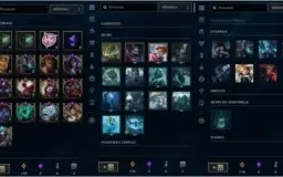 CONTA LOL 117 CHAMPIONS
