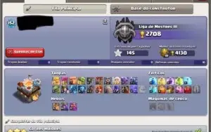 Clash of Clans CV 11 TOP + 1100 GEMAS!