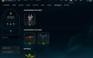 Conta OURO 4 | 62% Win - Lol (League Of Legends) Elomoon