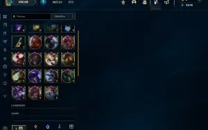 Conta LOL desde 2013 nv 161 77 skins