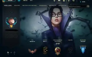Conta LOL desde 2013 nv 161 77 skins