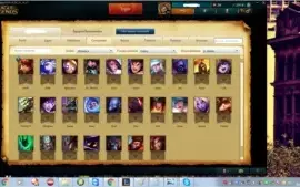 Conta Level 30 # 8 skins # skin Annie Gótica